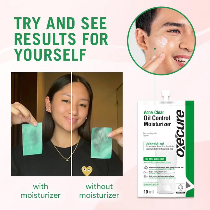 Acne Clear Oil Control Moisturizer - 10ml Sachet