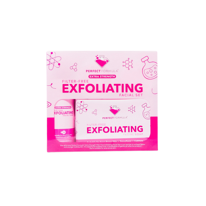 Brilliant Skin Perfect Formula Filter Free Exfoliating Facial Set Extra Strength