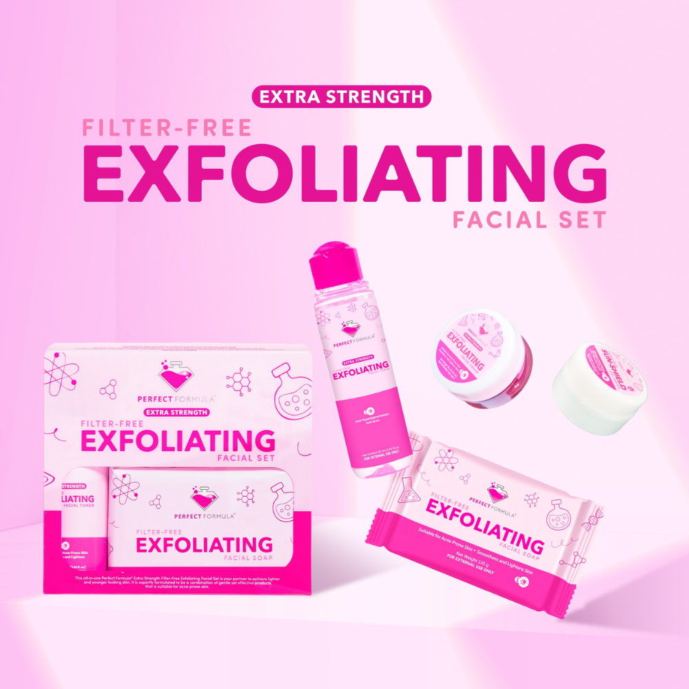 Brilliant Skin Perfect Formula Filter Free Exfoliating Facial Set Extra Strength