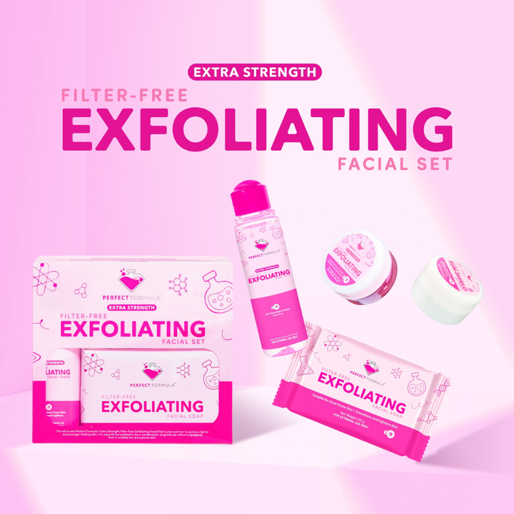 Brilliant Skin Perfect Formula Filter Free Exfoliating Facial Set Extra Strength