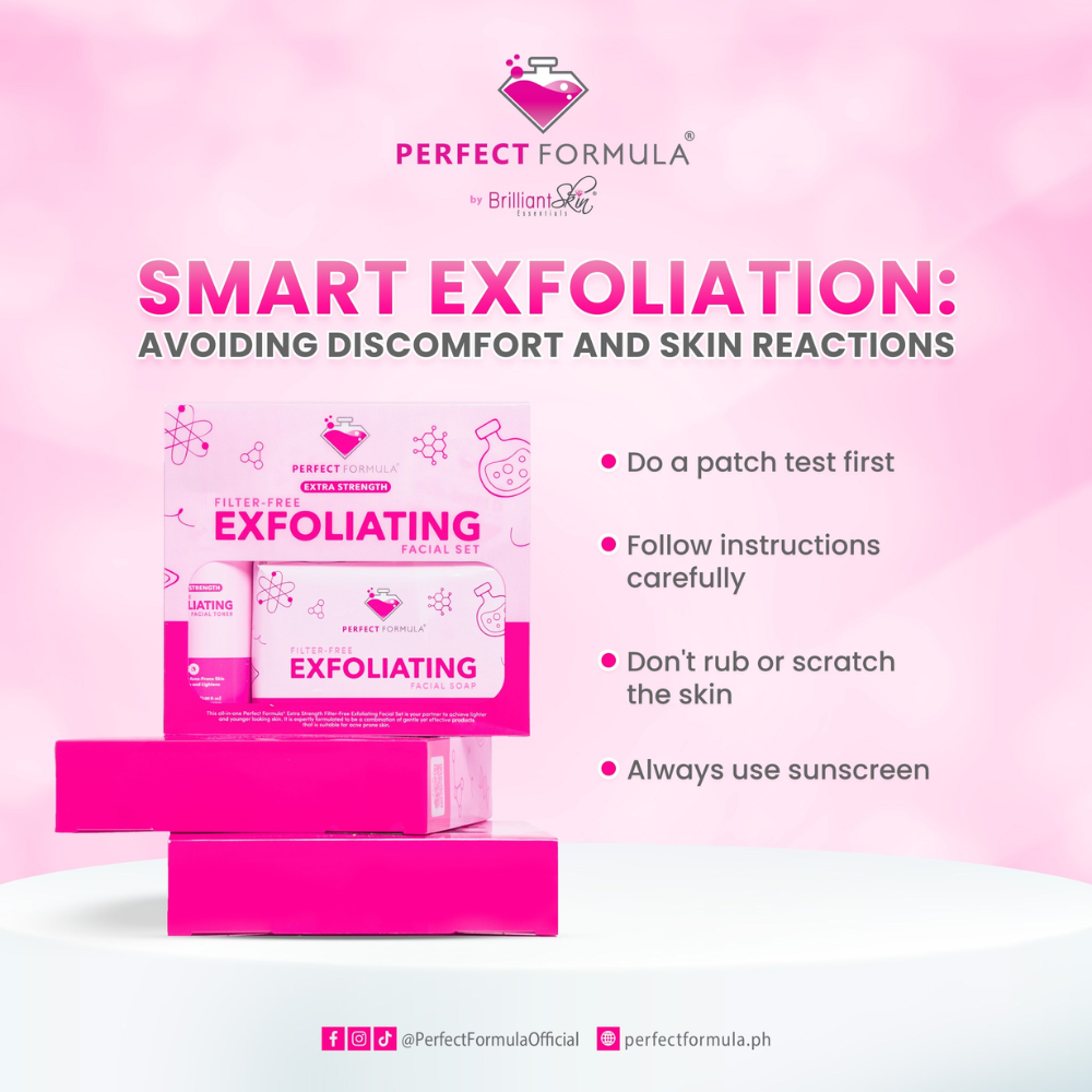 Brilliant Skin Perfect Formula Filter Free Exfoliating Facial Set Extra Strength