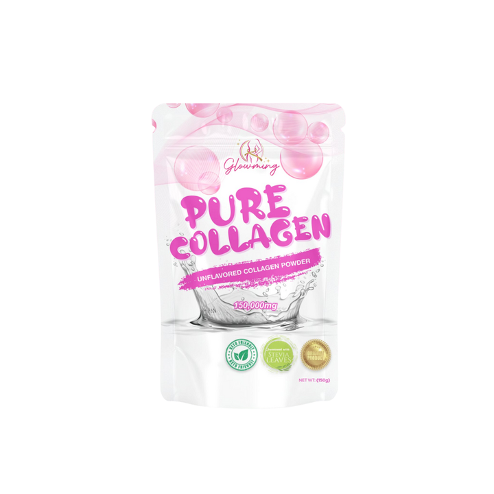 Glowming Shape by CC Pure Collagen Unflavored Collagen Powder 150g packaging 