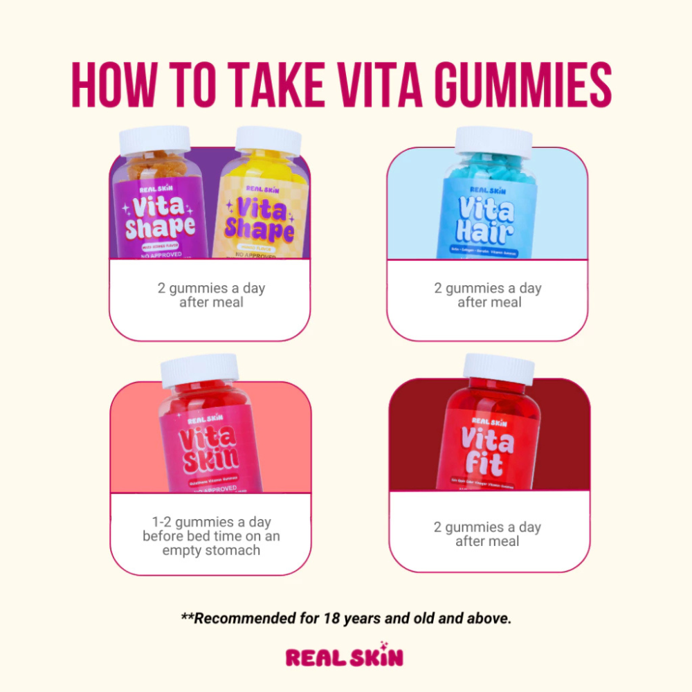 Real Skin Vita Shape Gummies