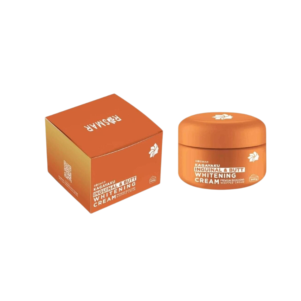Rosmar Skin Essentials Kagayaku Inguinal and Butt Whitening Cream Premium Bleaching Whipped Cream 300g