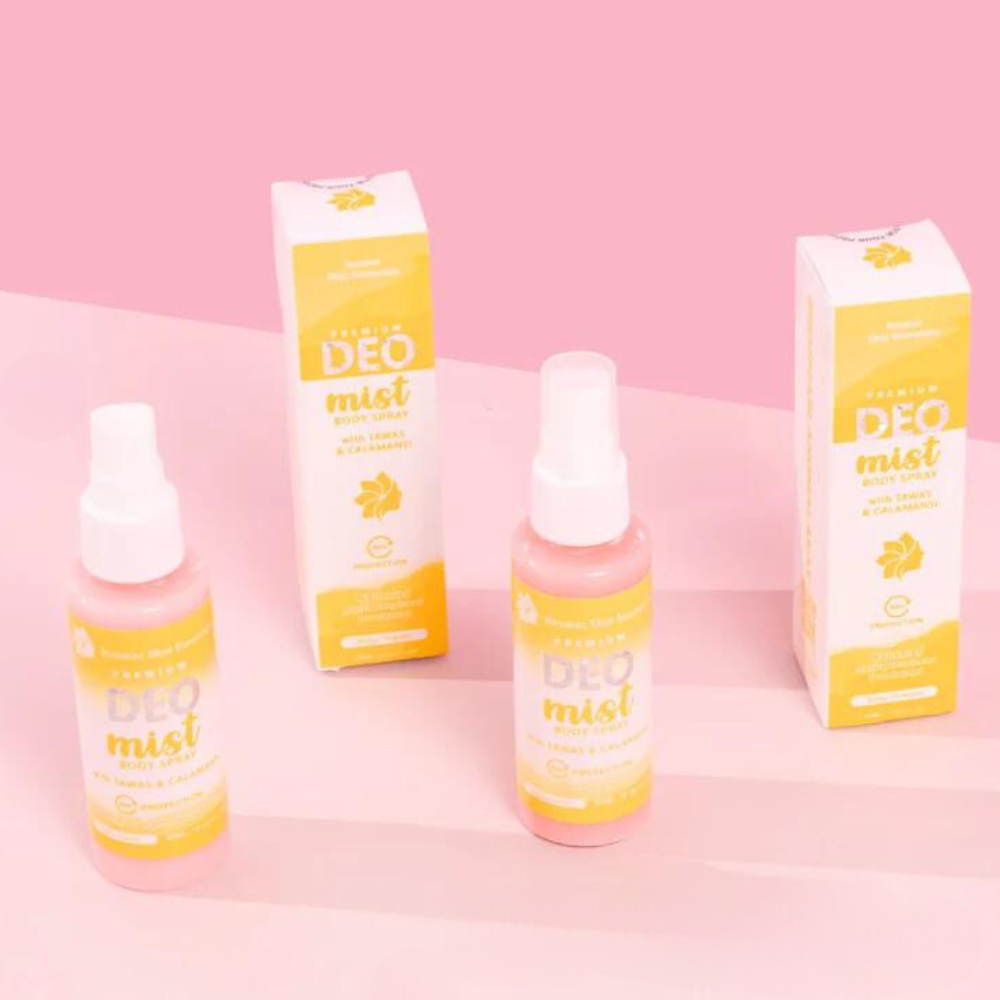 Rosmar Premium Deo Mist Body Spray with Tawas & Calamansi