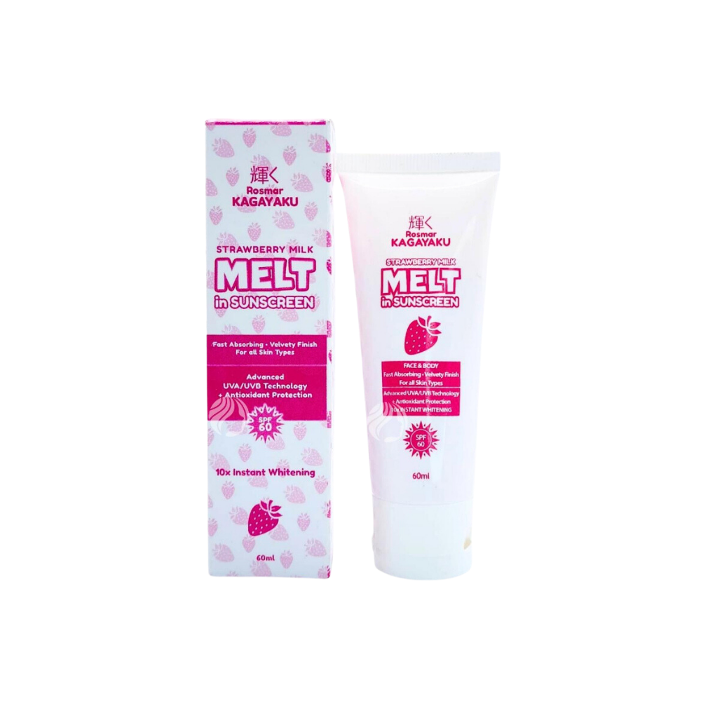 Rosmar Kagayaku Strawberry Milk Melt in Sunscreen