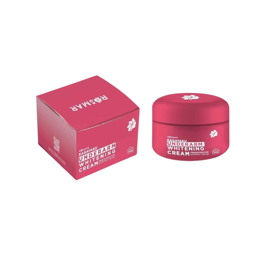 Rosmar Kagayaku Underarm Whitening Cream Premium Bleaching Whipped Cream 300g