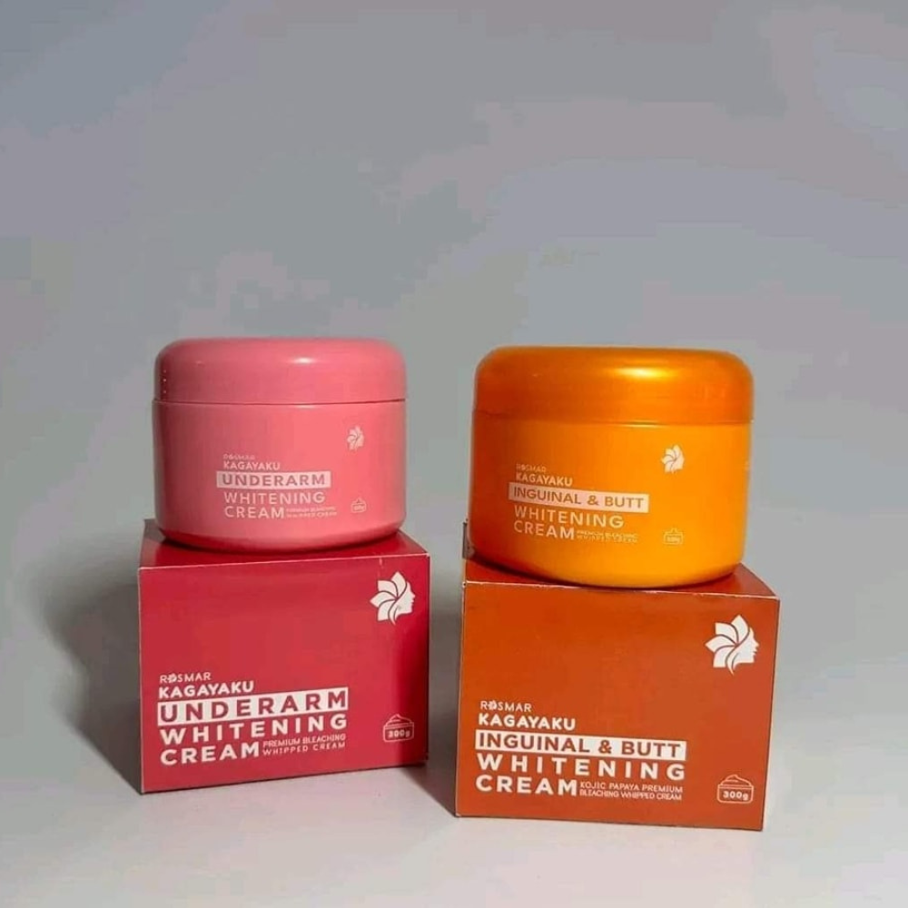 Rosmar Kagayaku Underarm Whitening Cream Premium Bleaching Whipped Cream 300g