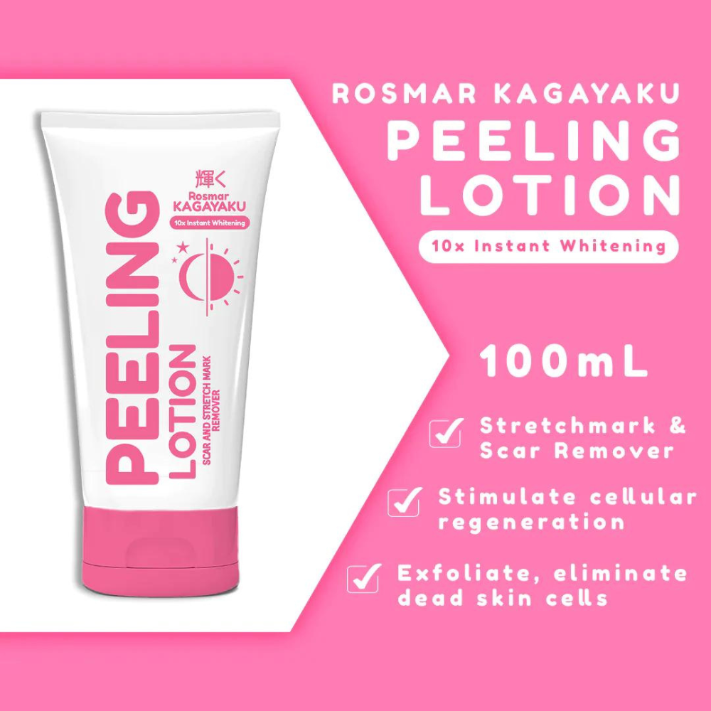 Rosmar Kagayaku Peeling Lotion - Scar and Stretch Mark Remover