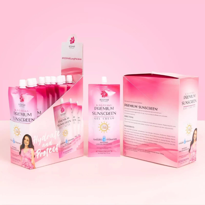 Rosmar Skin Essentials Kagayaku Premium Sunscreen Gel Cream 50g