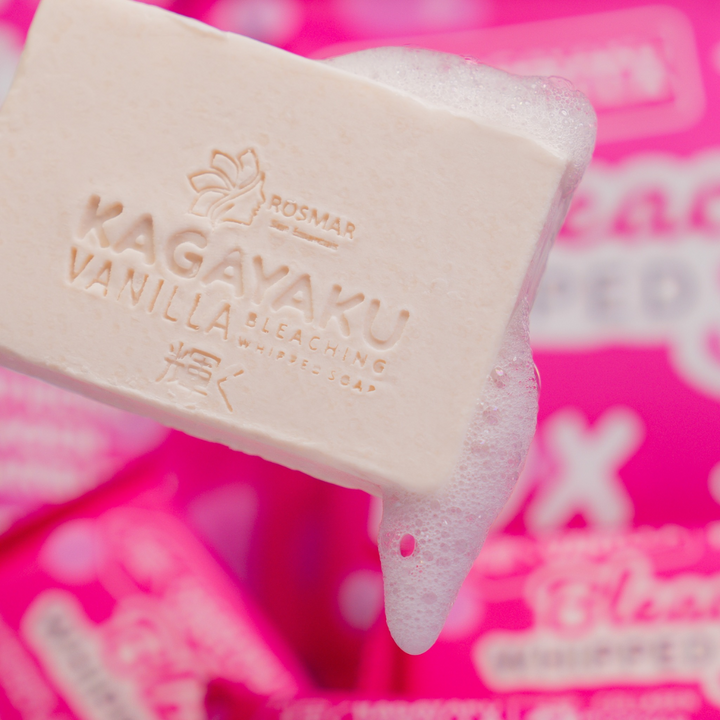 Kagayaku Bleaching Whipped Soap - Vanilla 75g