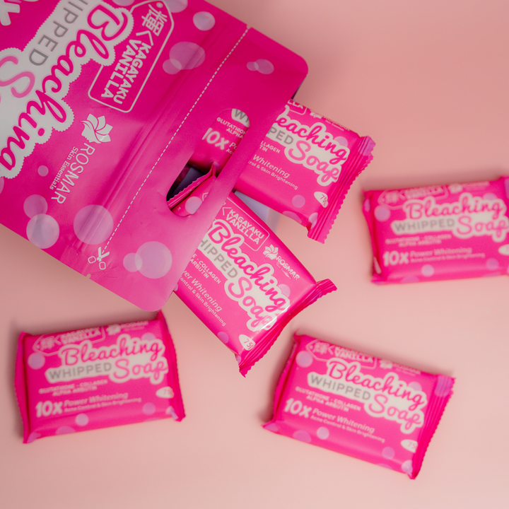 Kagayaku Bleaching Whipped Soap - Vanilla 75g