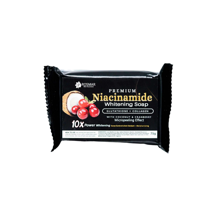 Rosmar Premium Niacinamide Brightening Soap - Glass Skin Body Bar