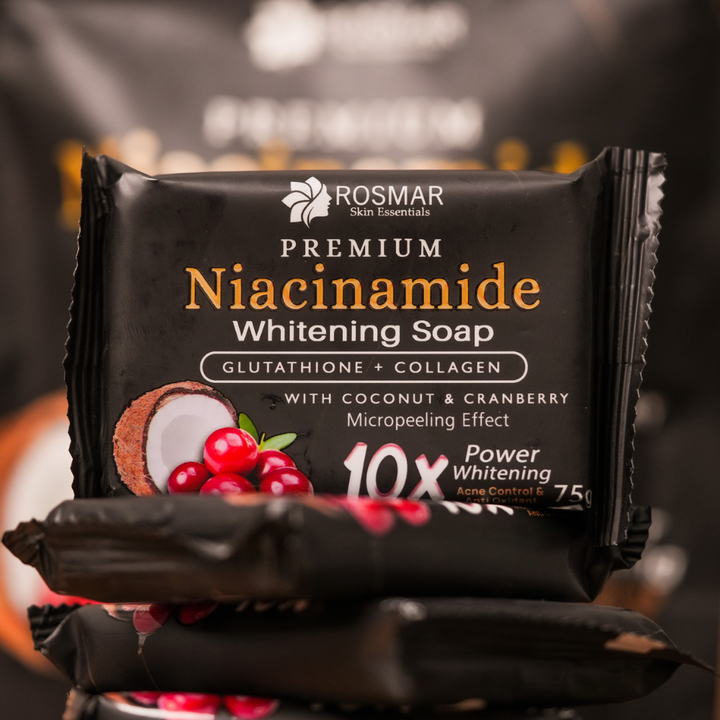 Rosmar Premium Niacinamide Brightening Soap - Glass Skin Body Bar