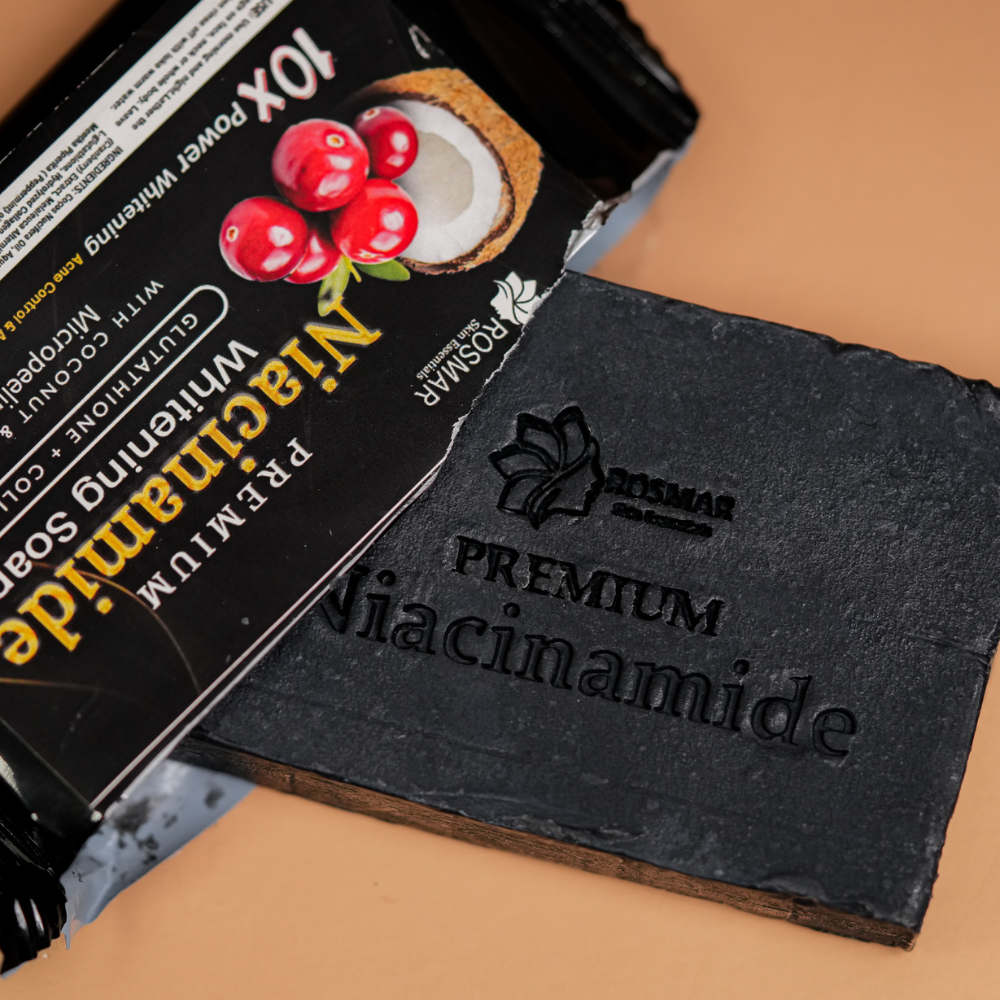 Rosmar Premium Niacinamide Brightening Soap - Glass Skin Body Bar