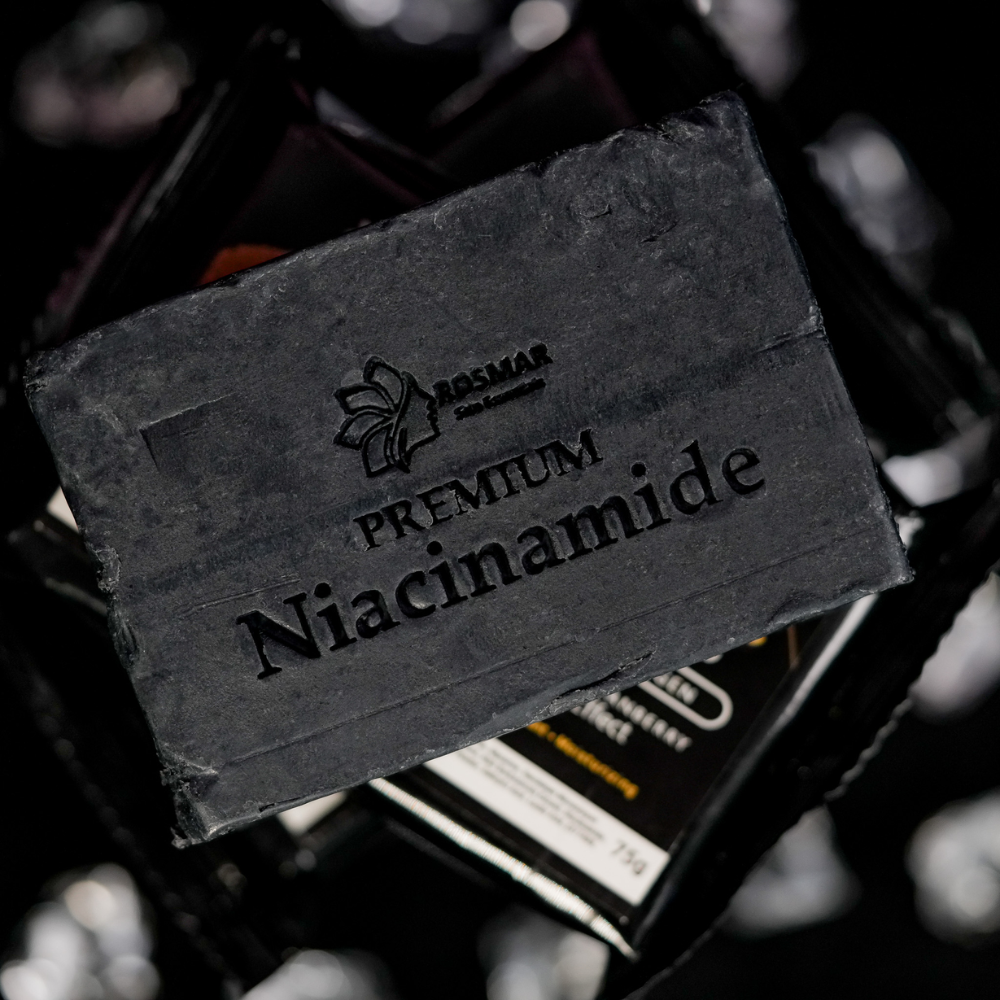 Rosmar Premium Niacinamide Brightening Soap - Glass Skin Body Bar