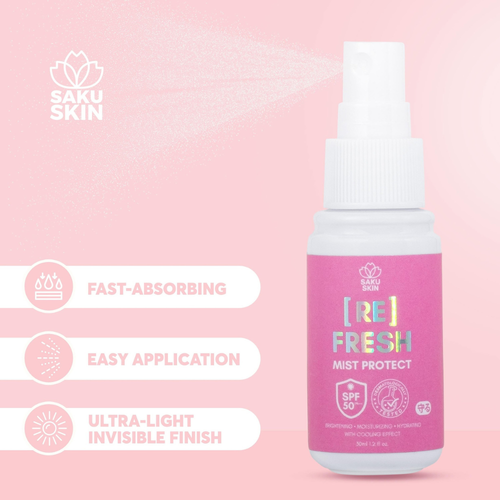 Saku Skin (Re) Fresh Mist Protect with SPF50 50ml
