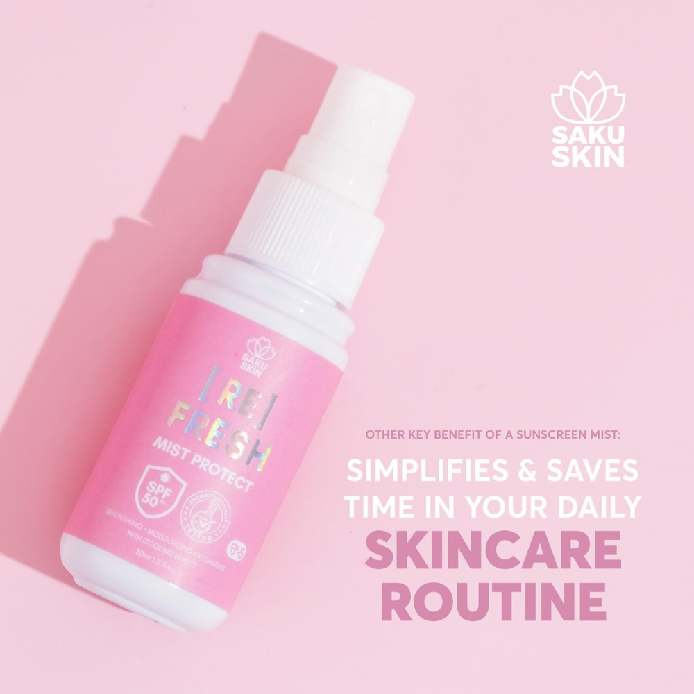 Saku Skin (Re) Fresh Mist Protect with SPF50 50ml