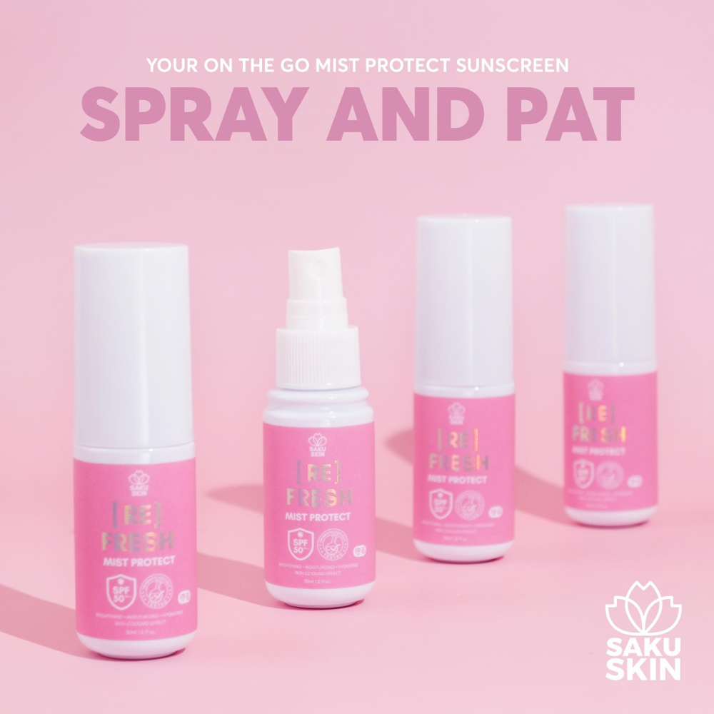 Saku Skin (Re) Fresh Mist Protect with SPF50 50ml