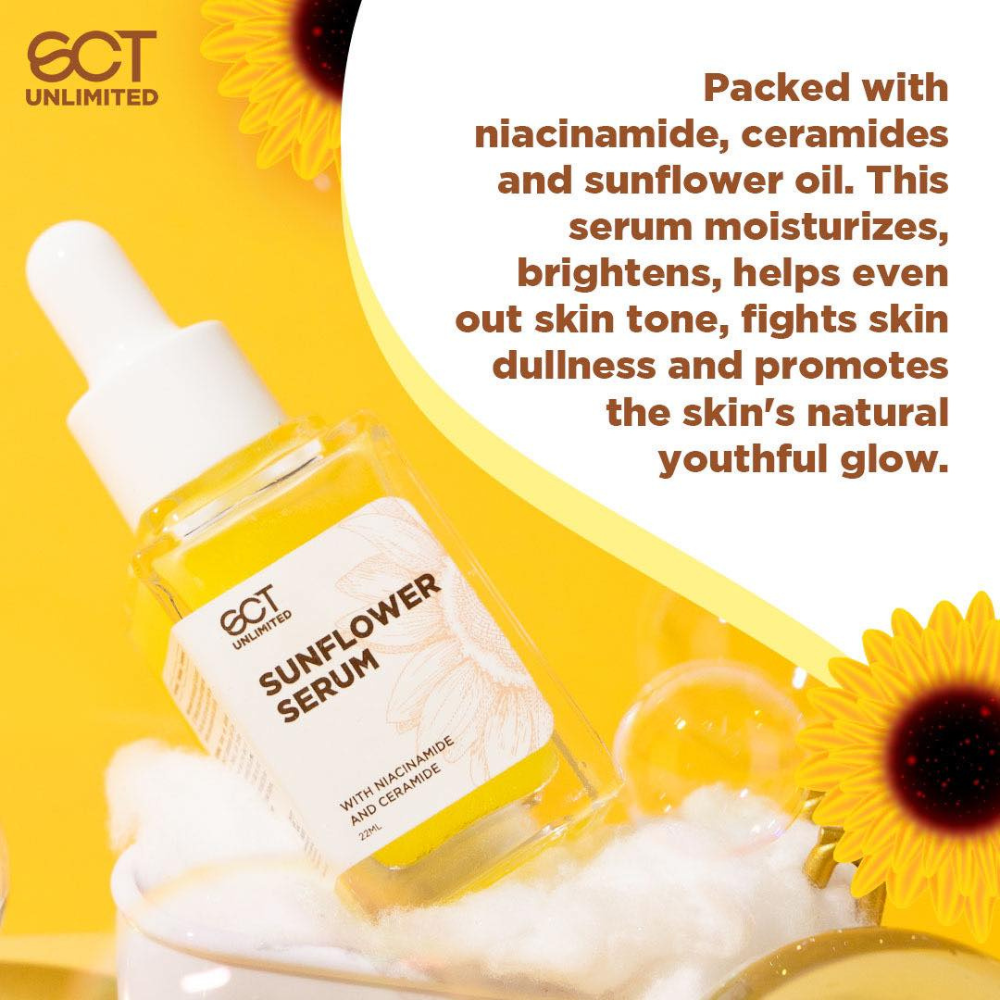 SCT Unlimited Sunflower Serum with Niacinamide and Ceramide
