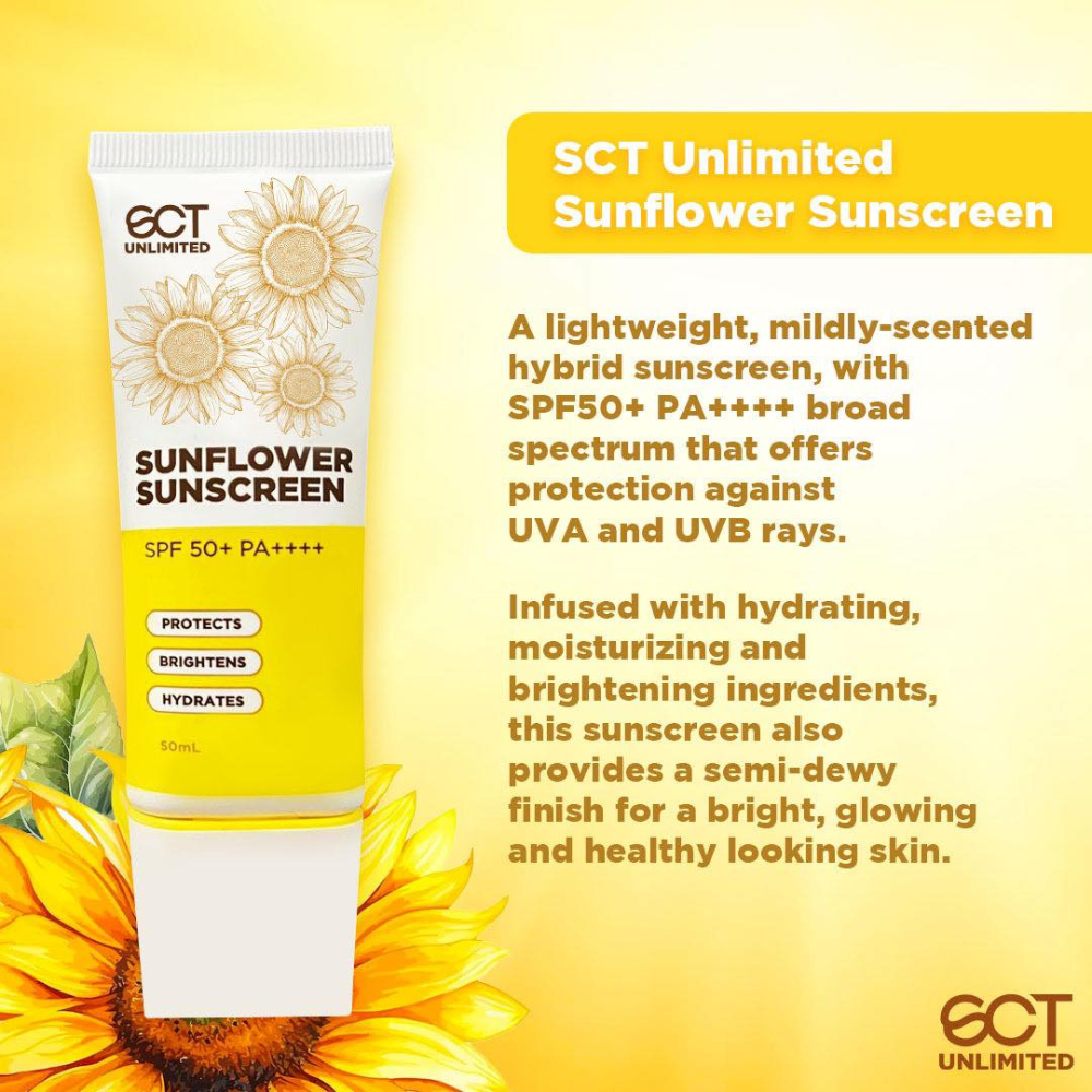 SCT Unlimited Sunflower Sunscreen