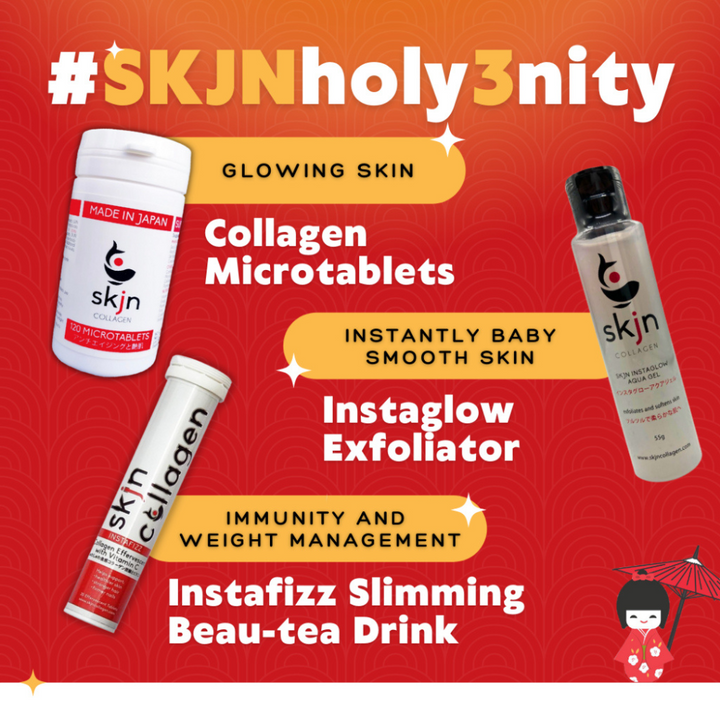 SKJN Collagen Instafizz Effervescent Slimming Beau-tea Drink w/ Vitamin C