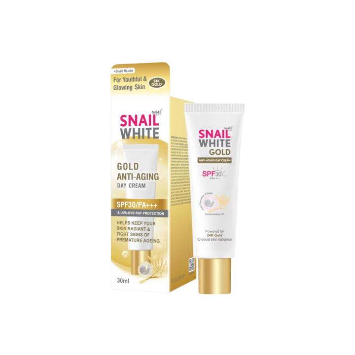 
SNAILWHITE Gold Anti-Aging Day Cream SPF30/PA+++ 30ml