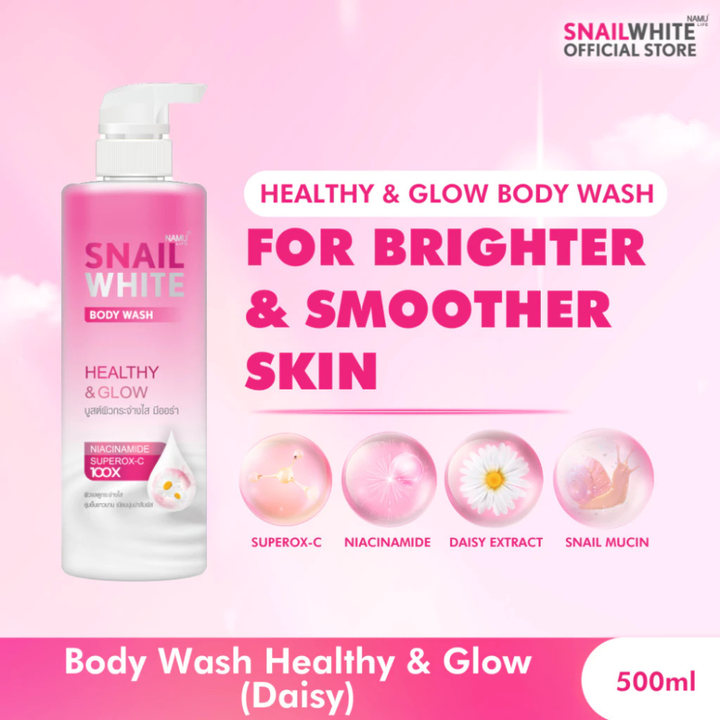 Snailwhite Healthy and Glow Body Wash 500ml