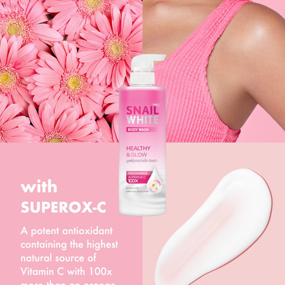 Snailwhite Healthy and Glow Body Wash 500ml