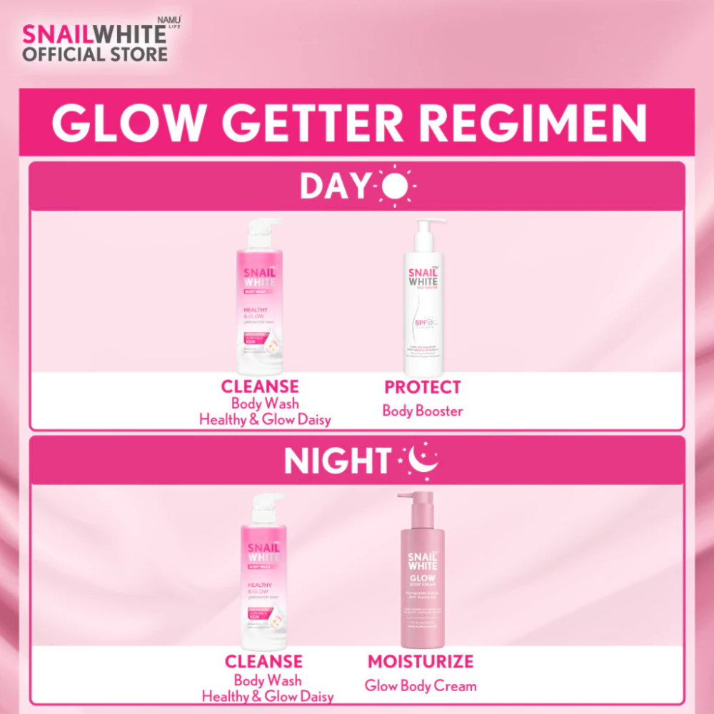 Snailwhite Healthy and Glow Body Wash 500ml