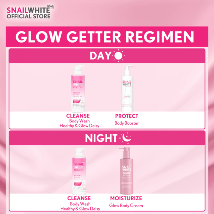 Snailwhite Healthy and Glow Body Wash 500ml