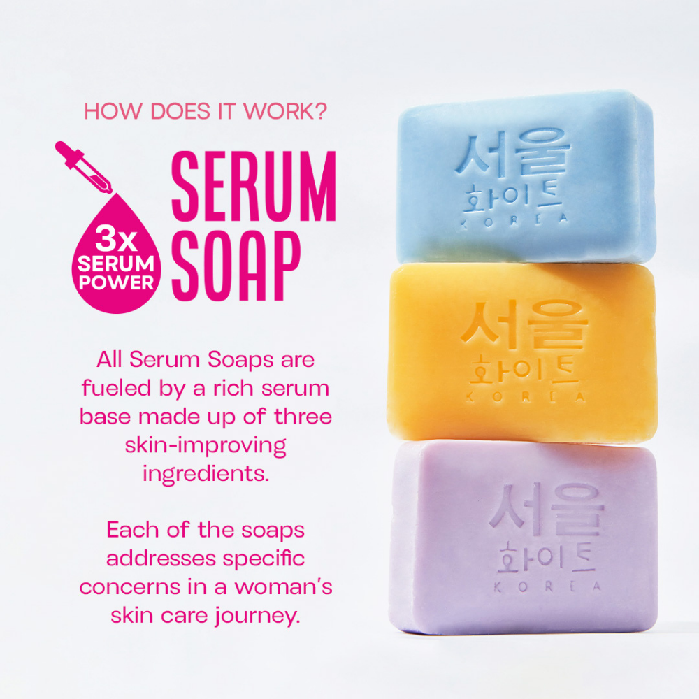 Seoul White Korea Bright Perfect Serum Soap
