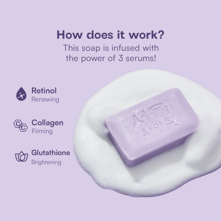 Seoul White Korea Bright Renew Serum Soap