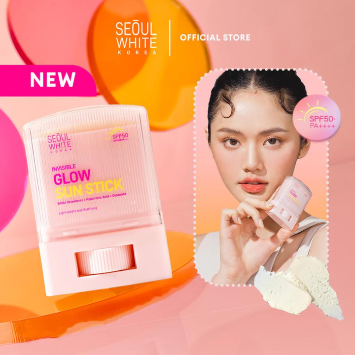 Seoul White Korea Invisible Glow Sun Stick 