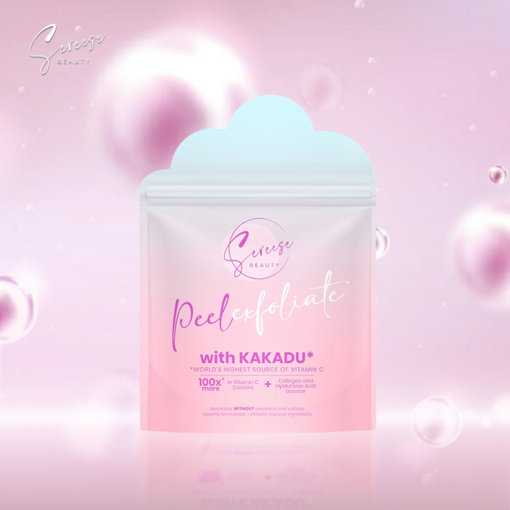 Sereese Beauty Peel Exfoliate with Kakadu: world's highest source of vitamin C