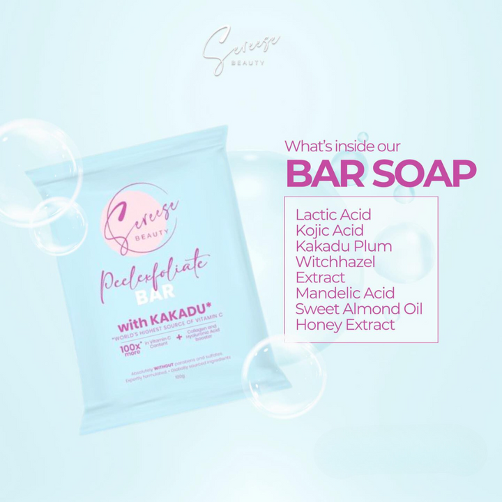 Sereese Beauty Peel Exfoliate with Kakadu: world's highest source of vitamin C
