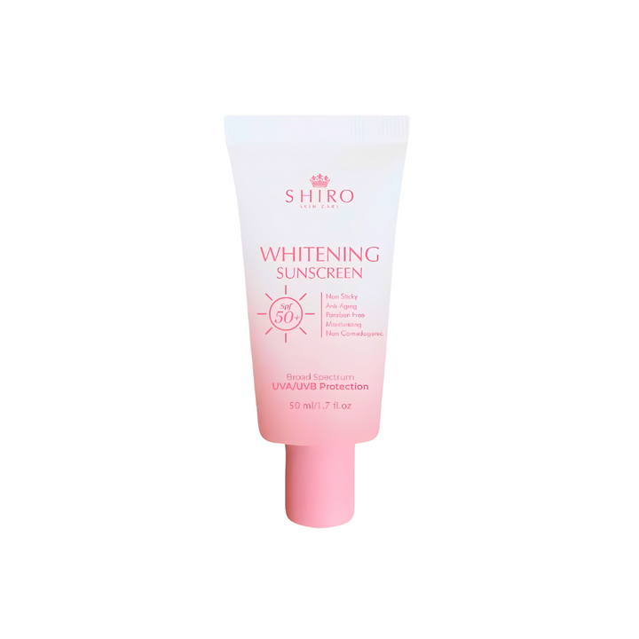 Shiro Whitening Sunscreen with SPF 50&nbsp;