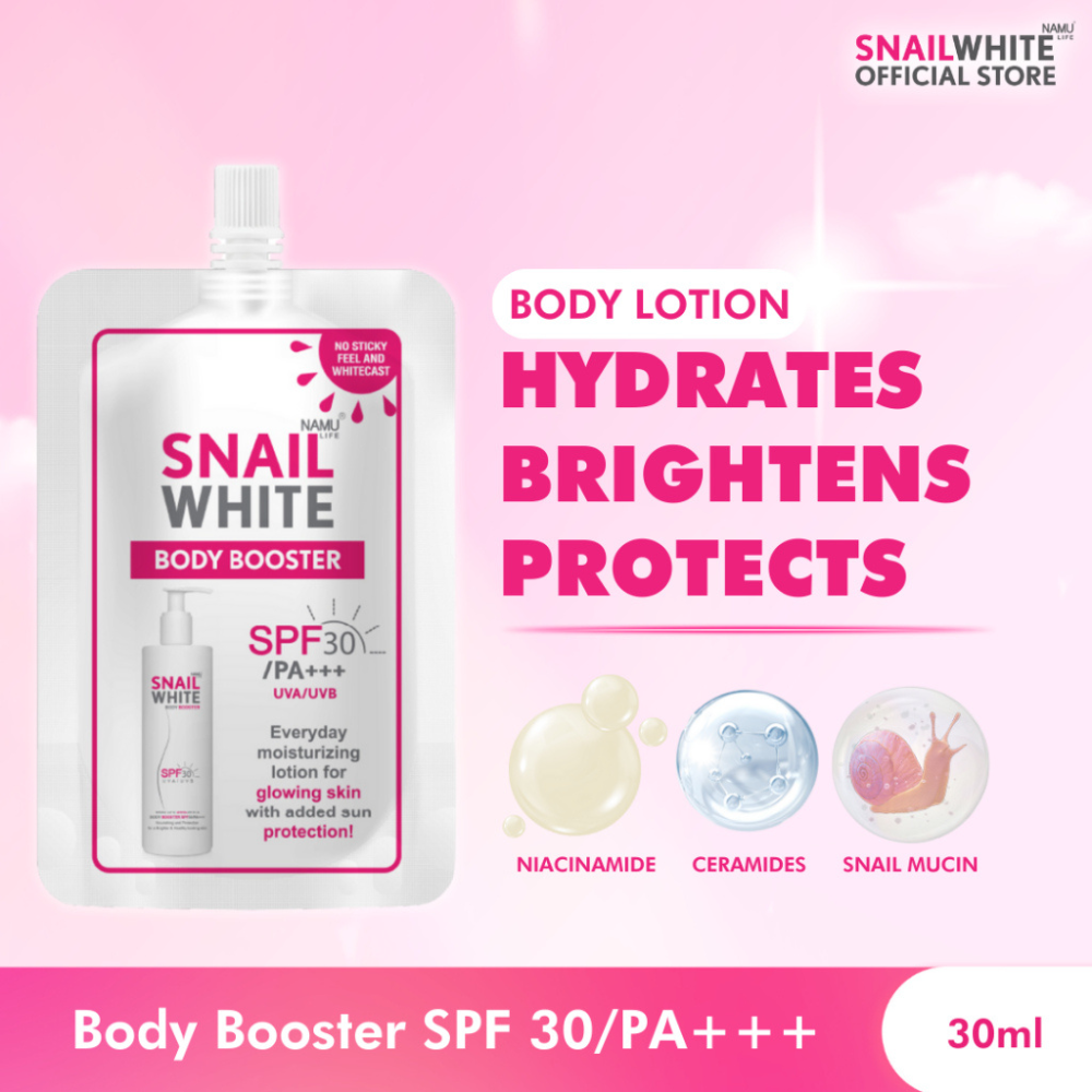 Snailwhite Body Booster Travel Size Sachet 30ml