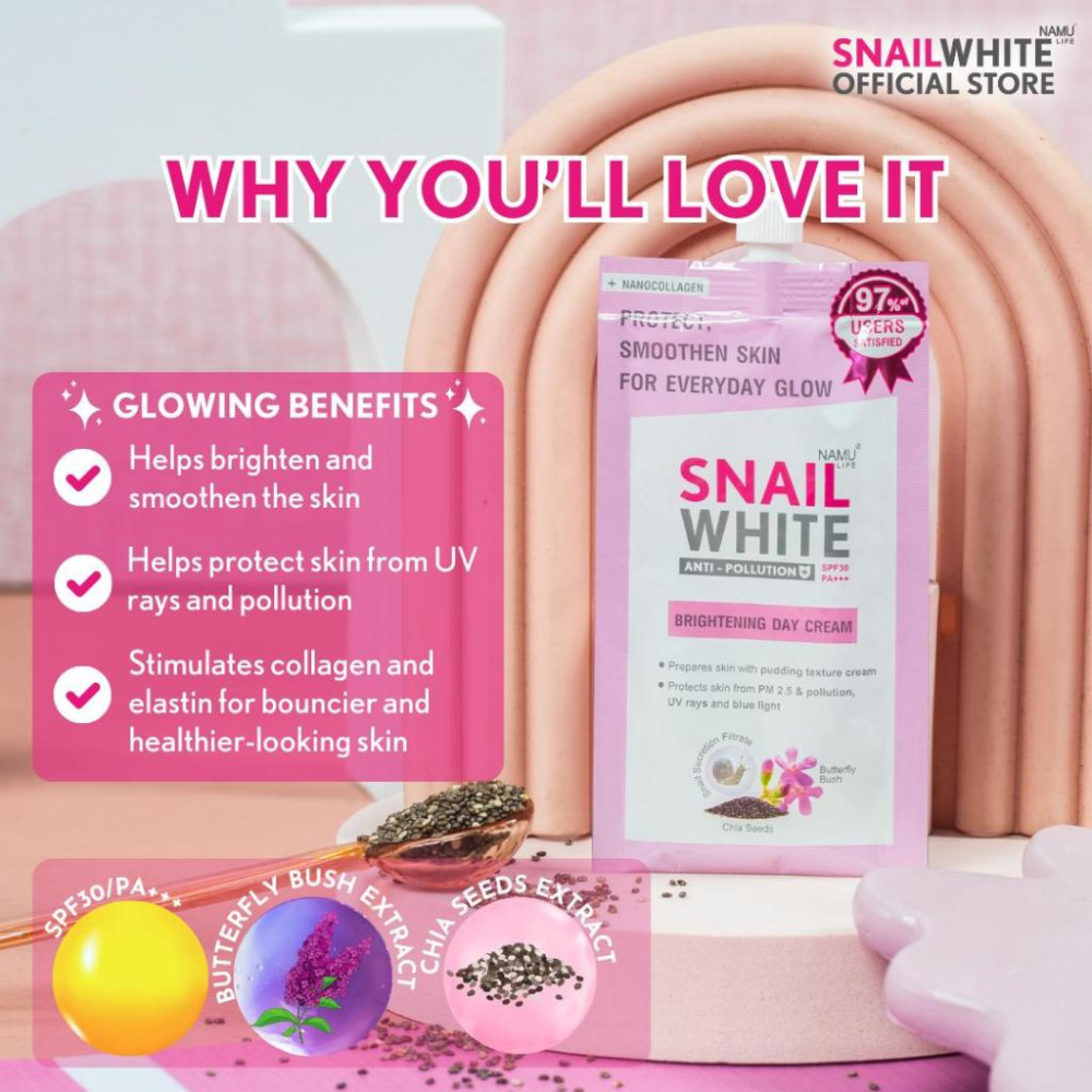 Snailwhite Brightening Day Cream 30ml 