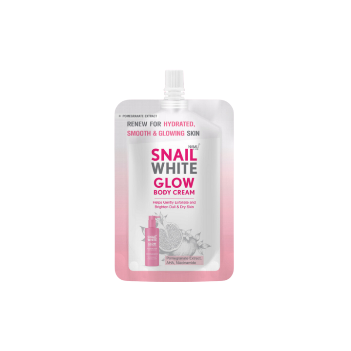 
Snailwhite Glow Body Cream Sachet 30ml