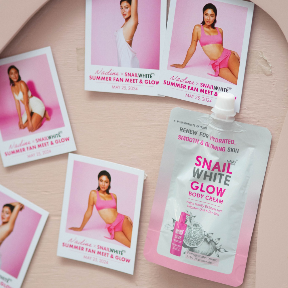 
Snailwhite Glow Body Cream Sachet 30ml