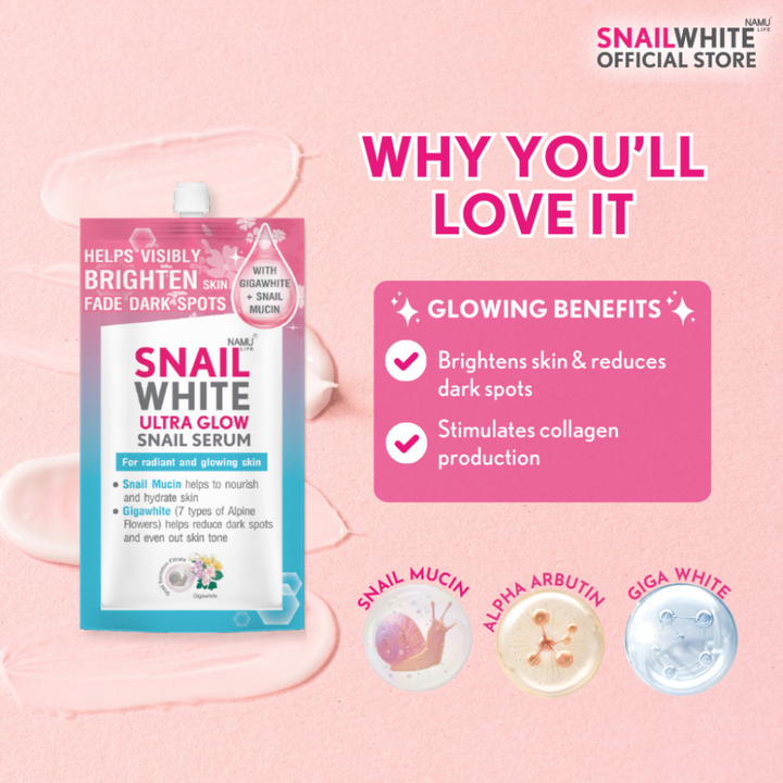 Ultra Glow Snail Serum Sachet 7ml