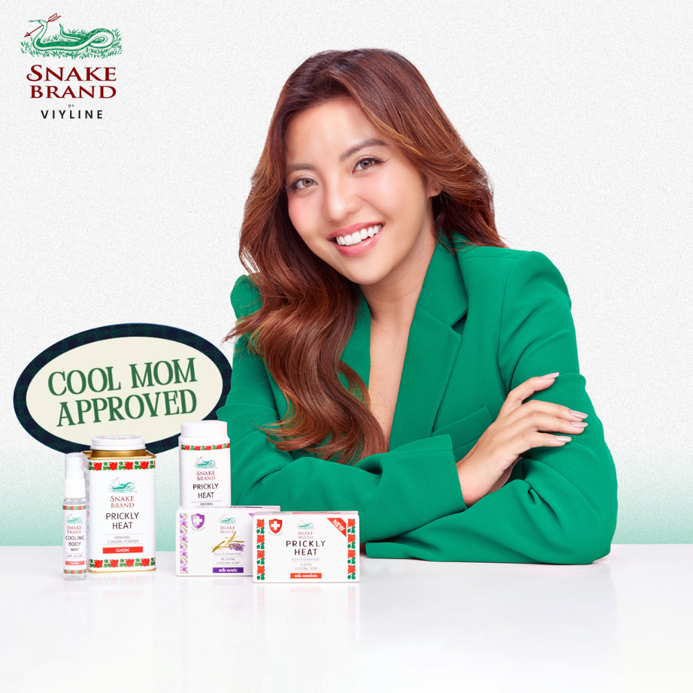 Snake Brand Prickly Heat Original Cooling Powder Classic 140g