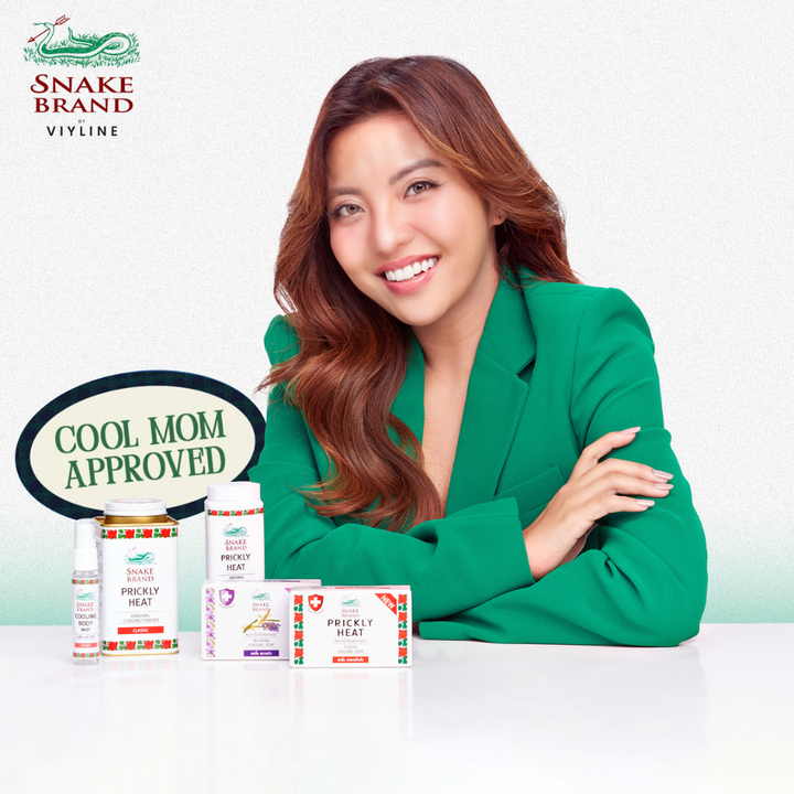 Snake Brand Prickly Heat Original Cooling Powder Classic 140g