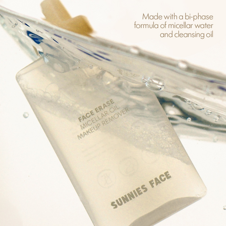 Sunnies Face Face Erase: Mineral Oil Makeup Remover
