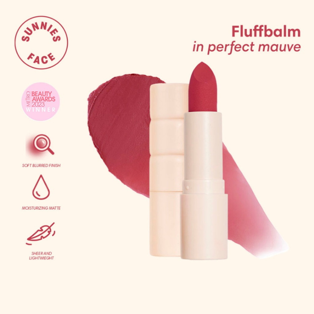 Sunnies Face Fluffbalm -Perfect Mauve