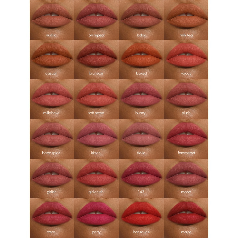 Sunnies Face Fluffmatte - Kitsch Lip Swatch