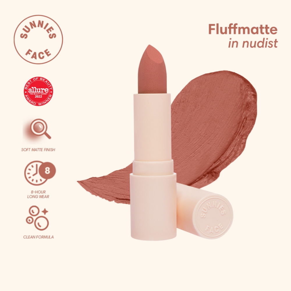 Sunnies Face Fluffmatte - Nudist