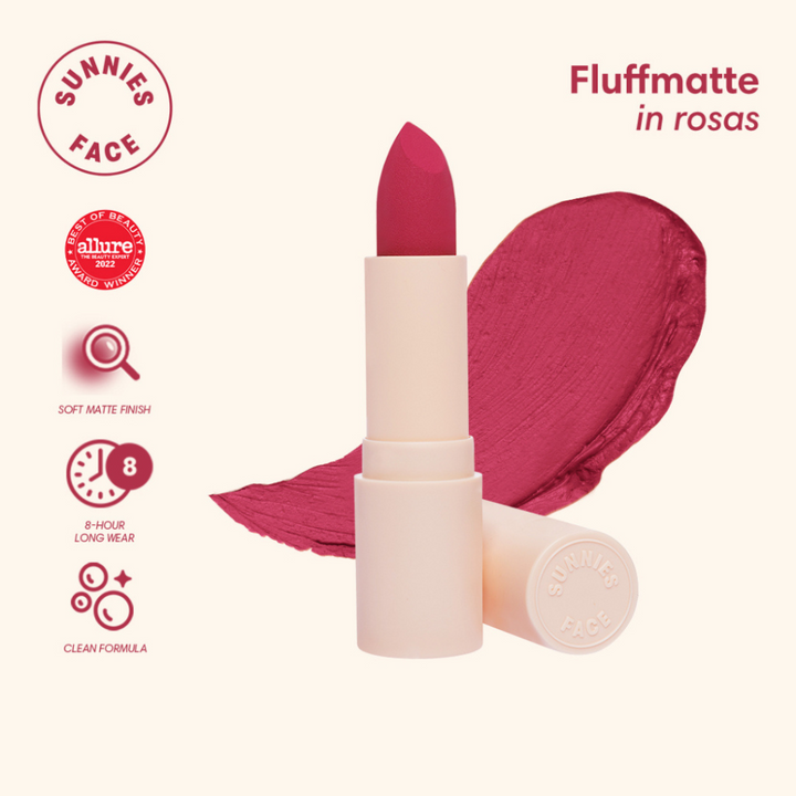 Sunnies Face Fluffmatte - Rosas