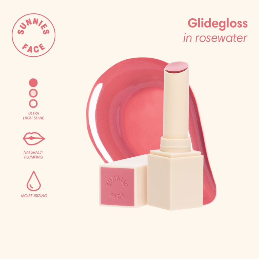 Sunnies Face Glidegloss - Rosewater
